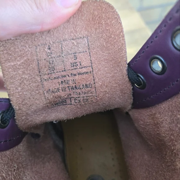 Purple Dr. Martens - Picture 7 of 10